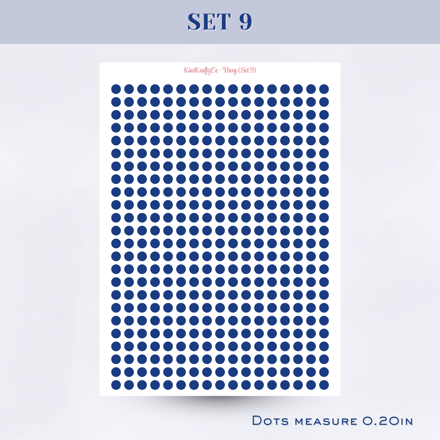 Jewel Tones Functional Shapes - Navy