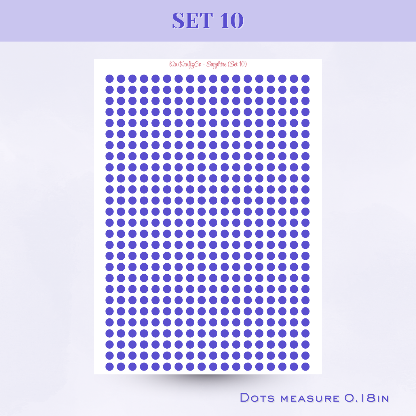 Classic Rainbow Functional Shapes - Sapphire