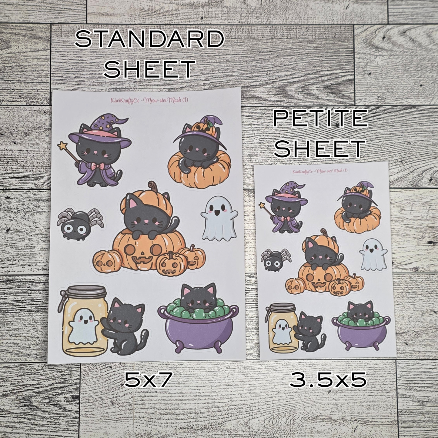 Autumn Noir PHYSICAL Sticker Kit - Standard Size