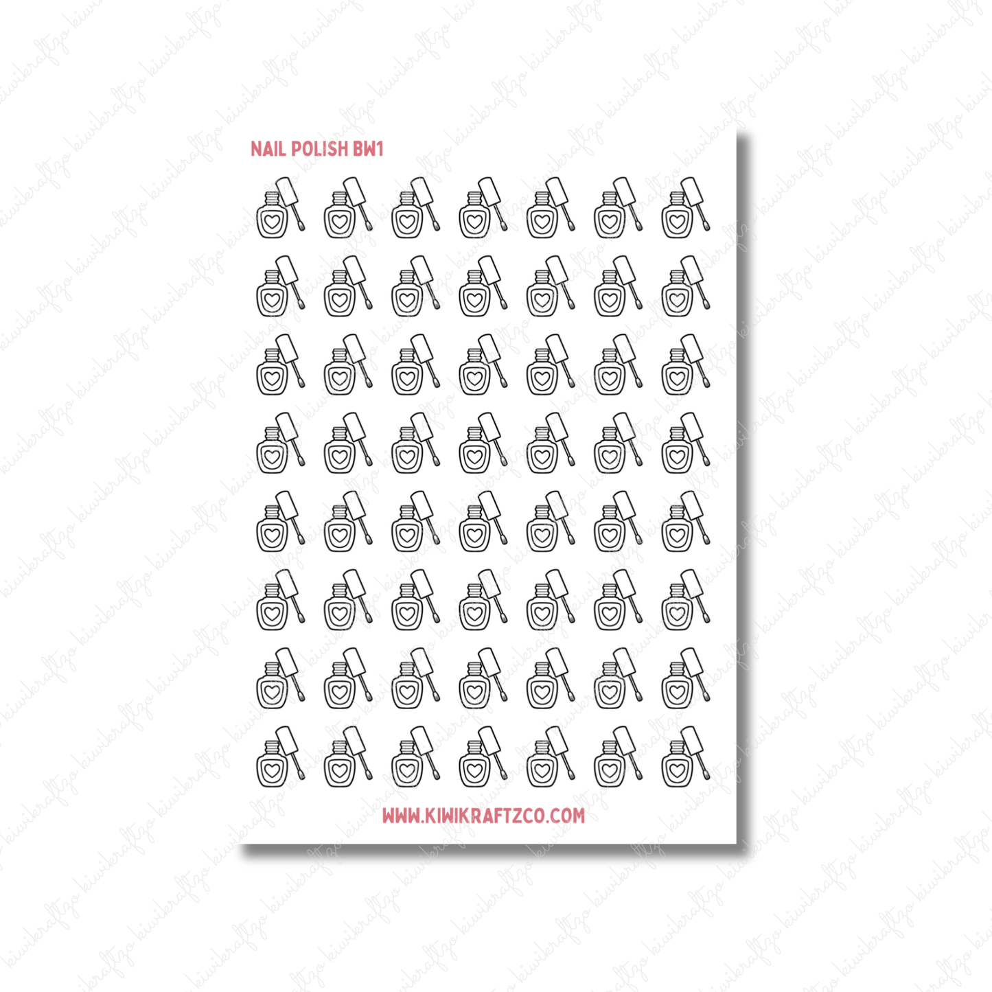 Nail Polish Icons 1
