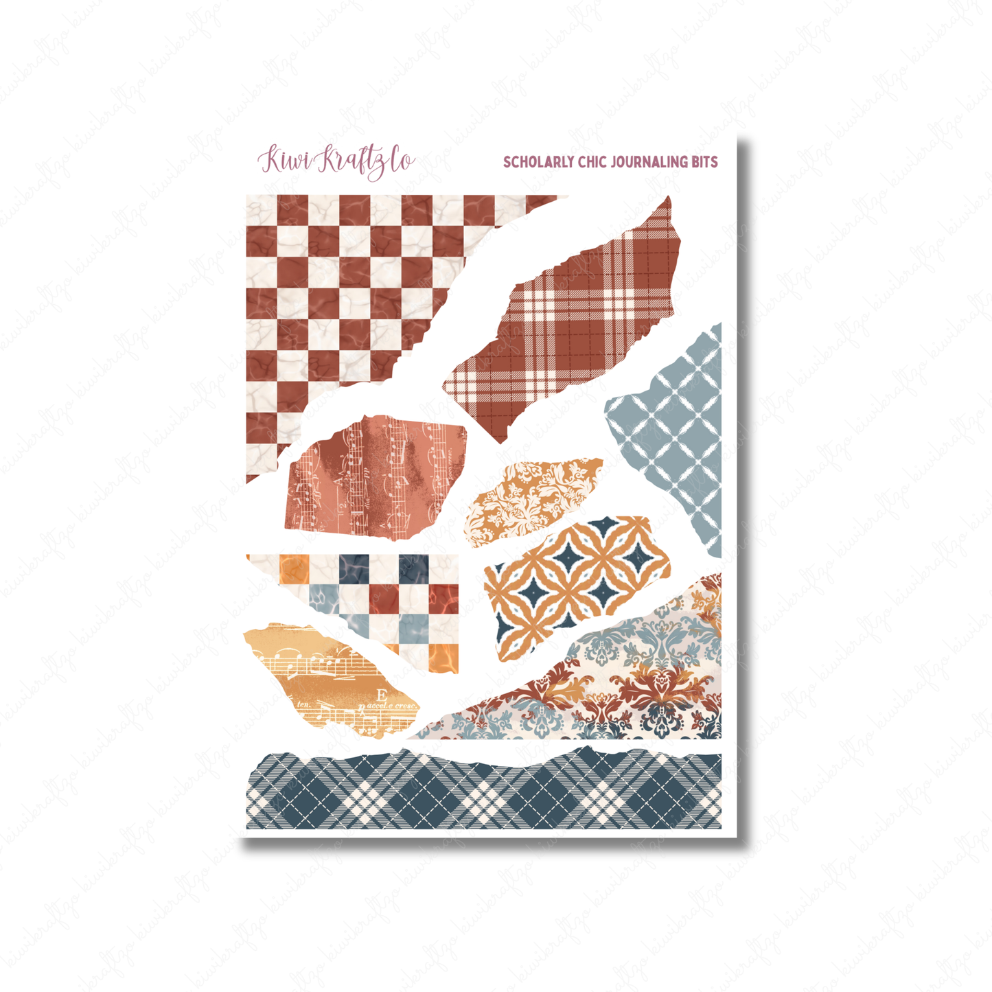 Scholarly Chic Journaling Bits
