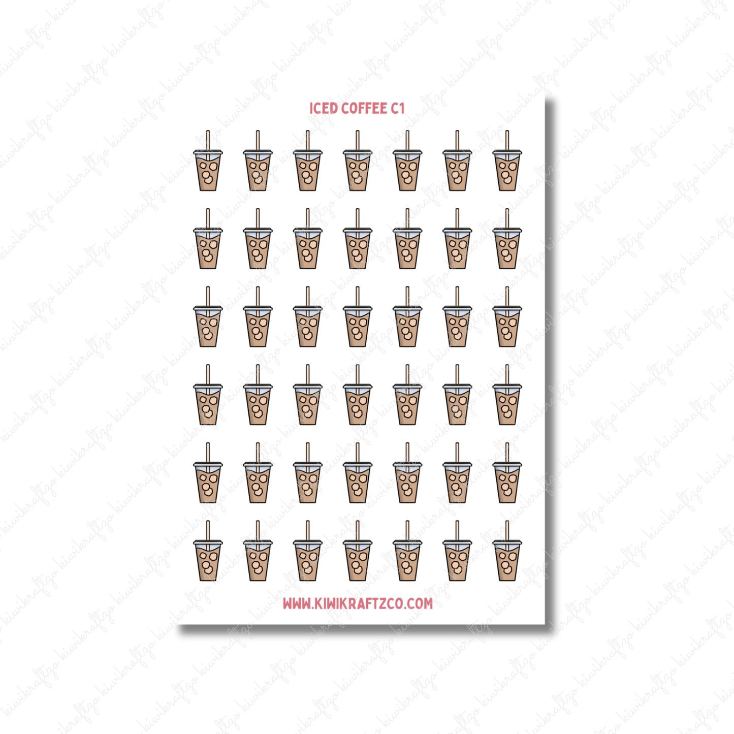 Iced Coffee Icons