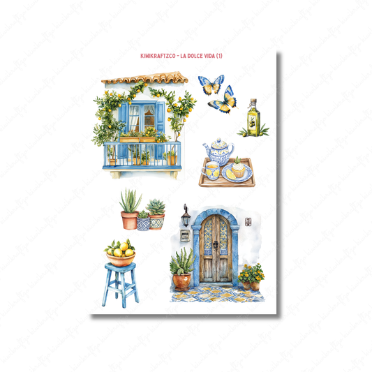 La Dolce Vida PHYSICAL Sticker Kit - Petite Size