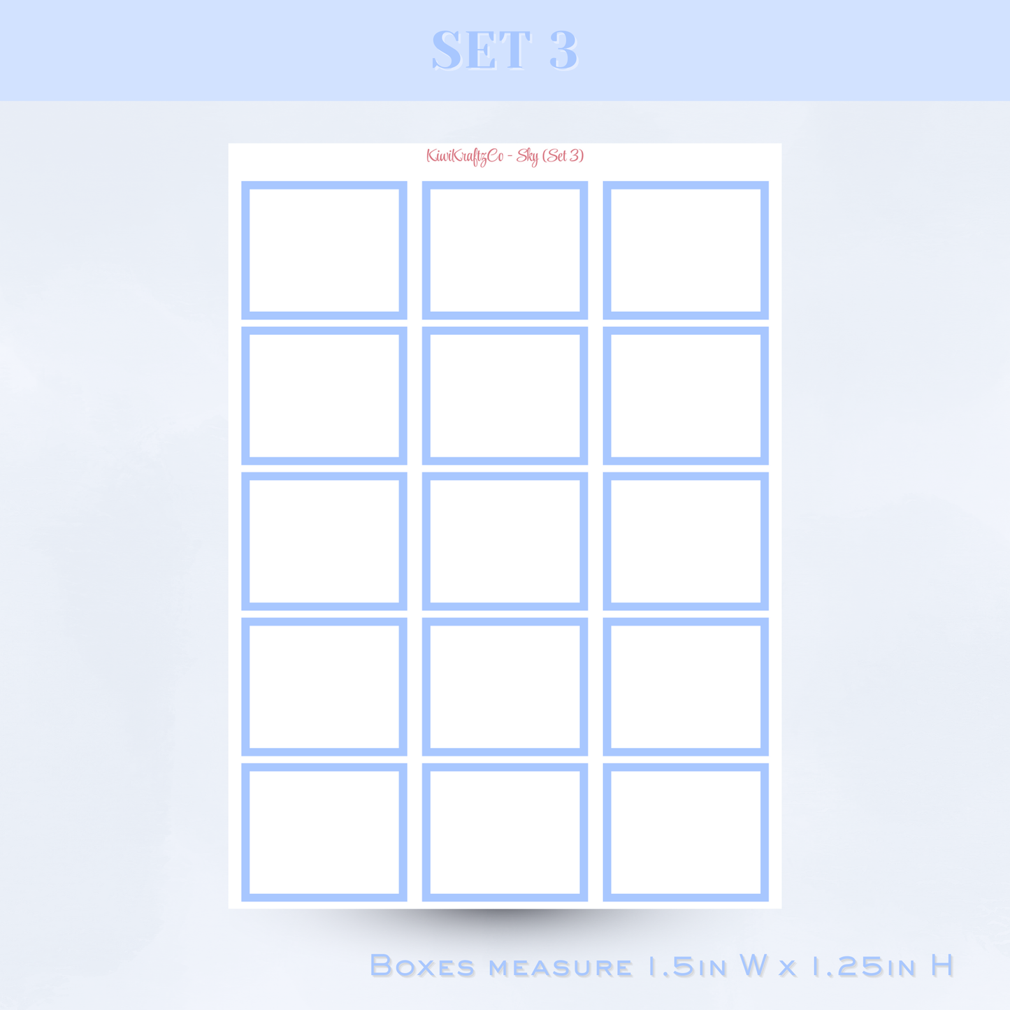 Pastel Functional Shapes - Sky