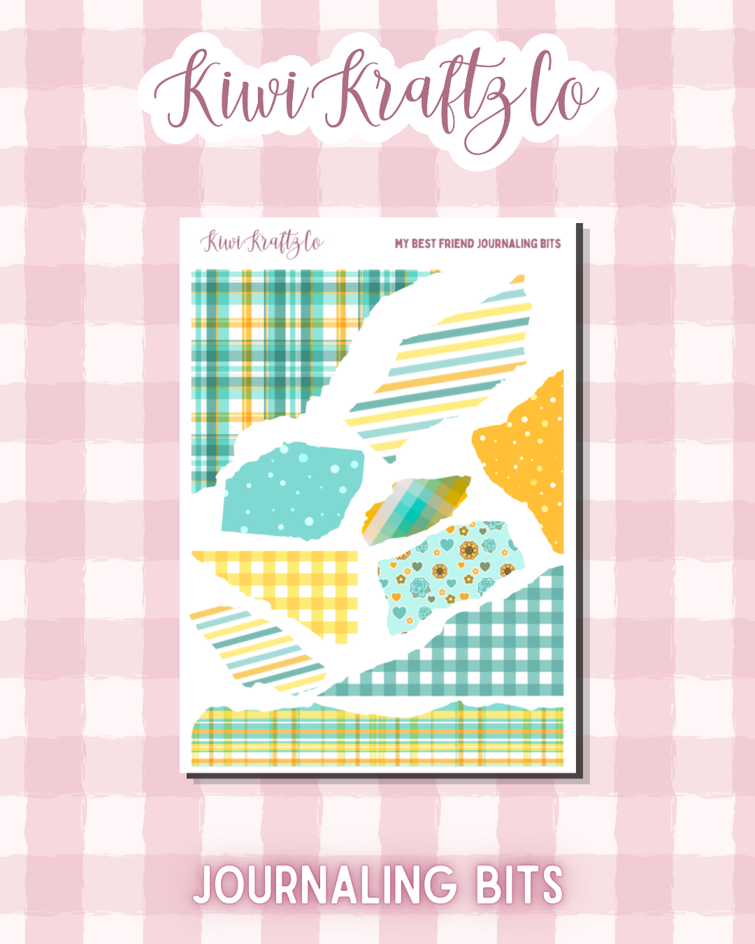 My Best Friend Journaling Bits
