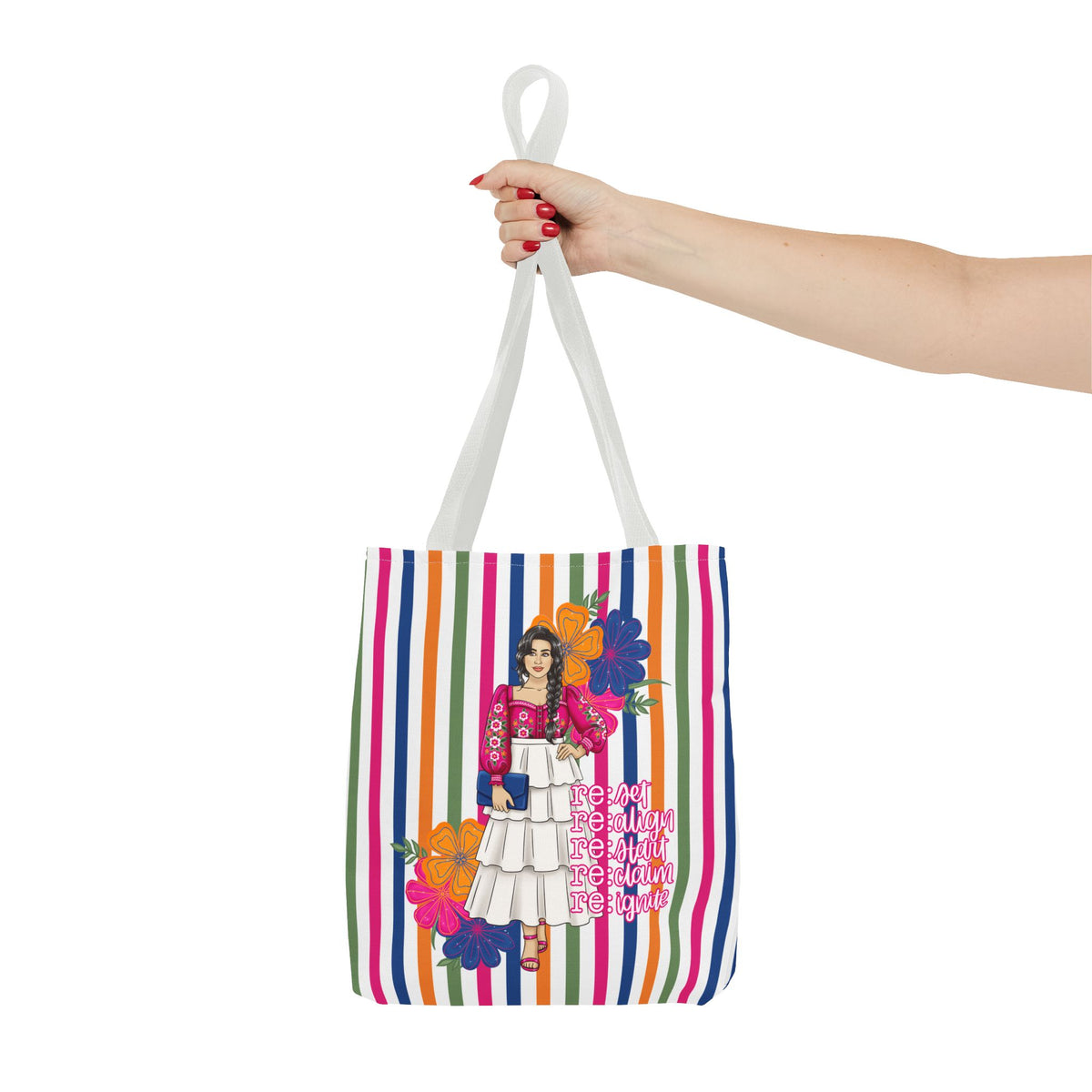 Hispanic Heritage Month - Motivational Canvas-Style Tote Bag
