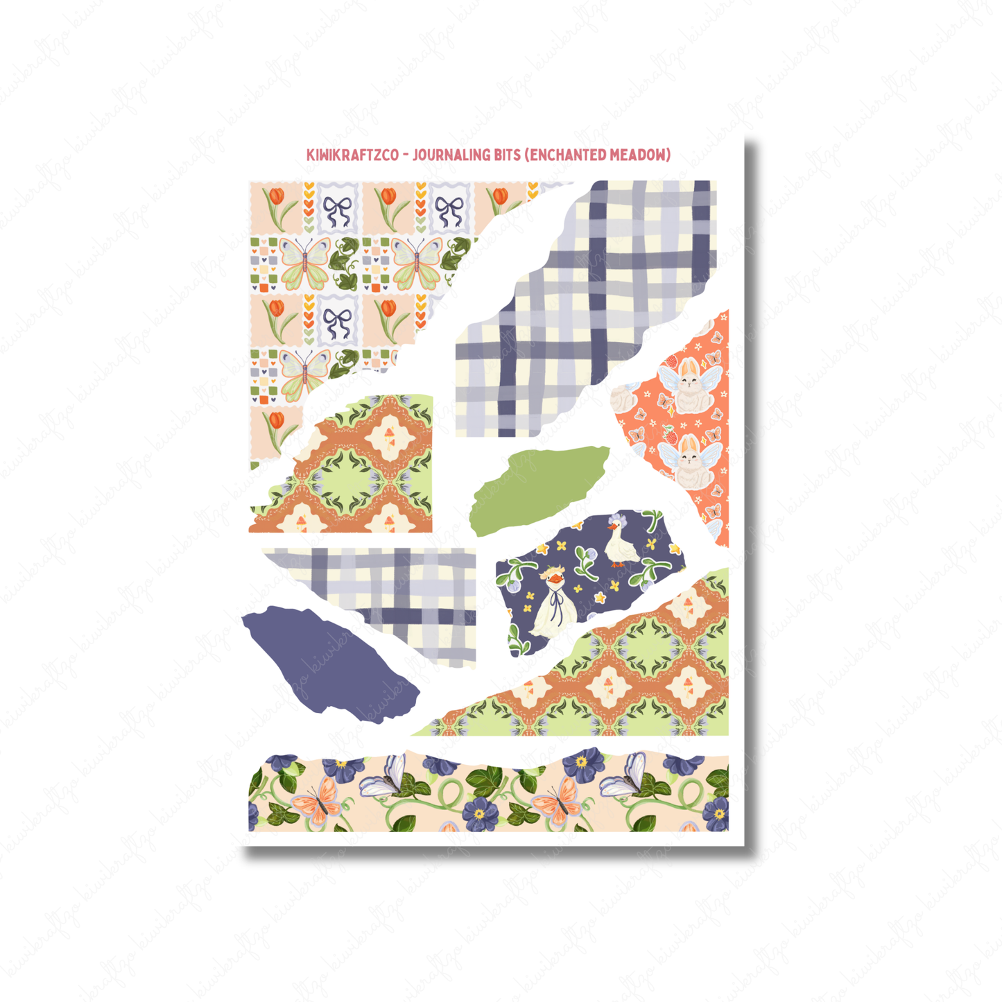 Enchanted Meadow Journaling Bits