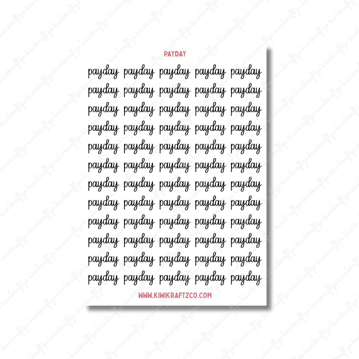 Payday Stickers