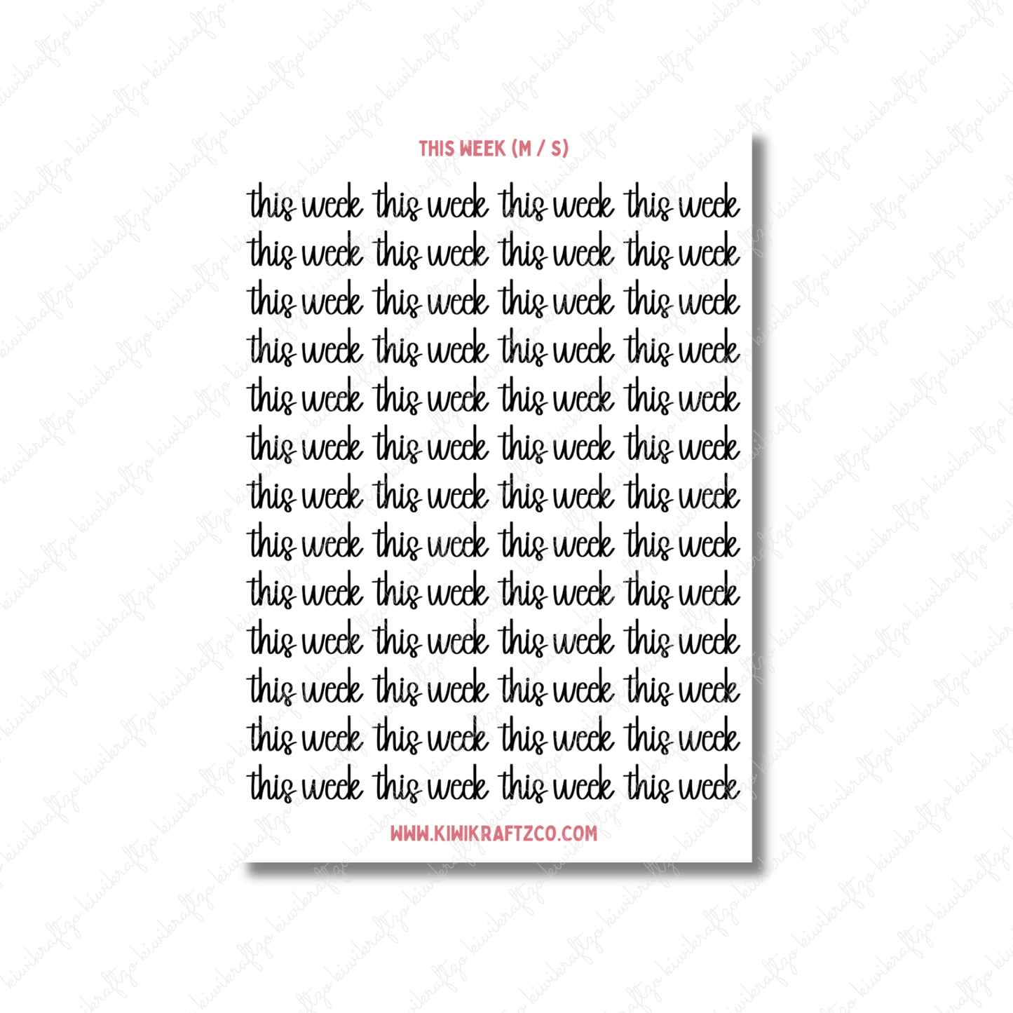 This Week Stickers