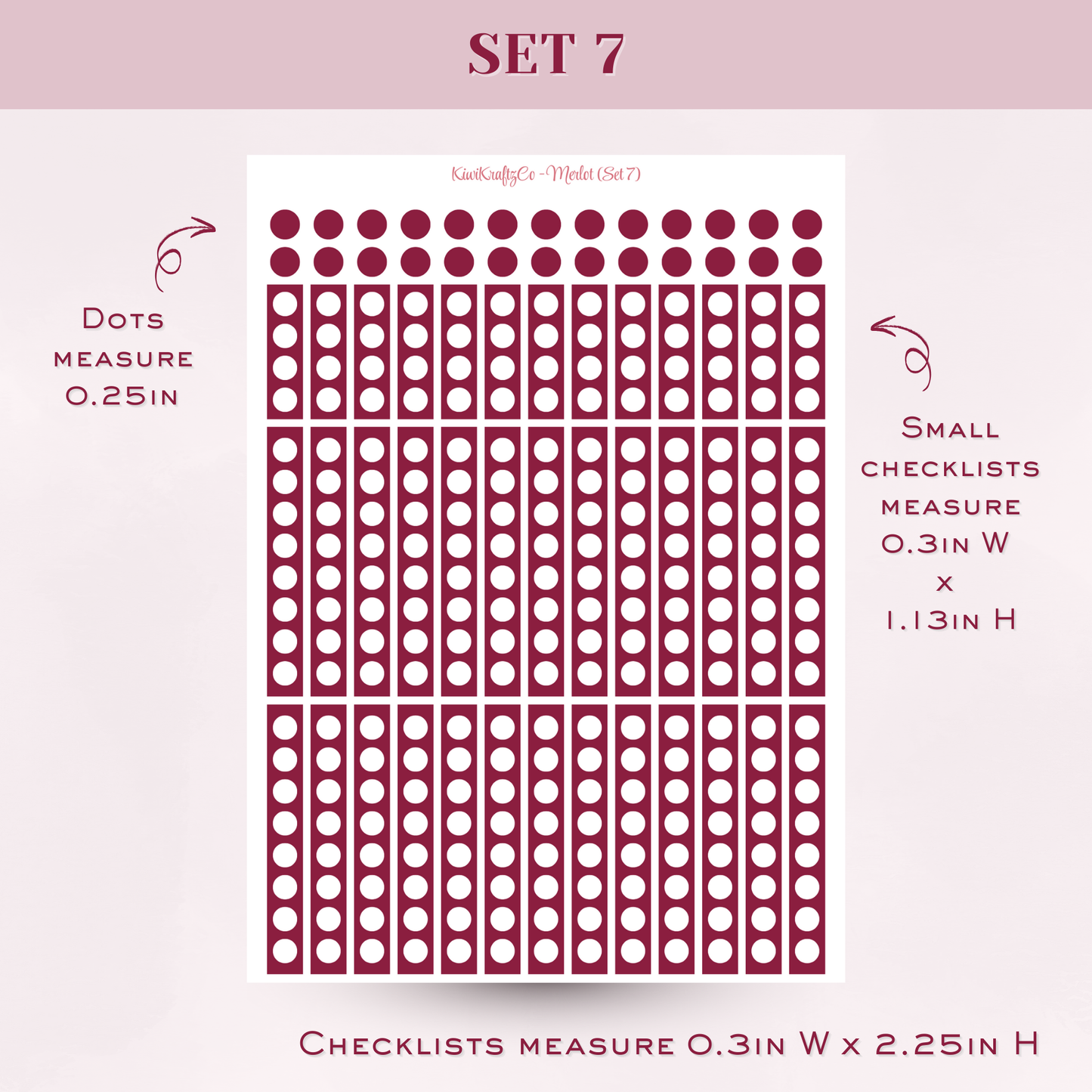 Jewel Tones Functional Shapes - Merlot