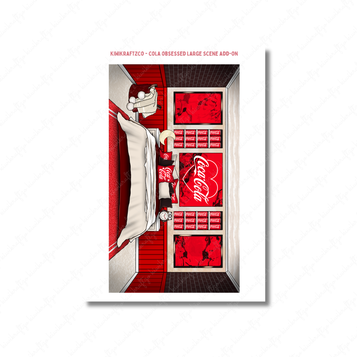 Cola Obsessed PHYSICAL Sticker Kit - Petite Size