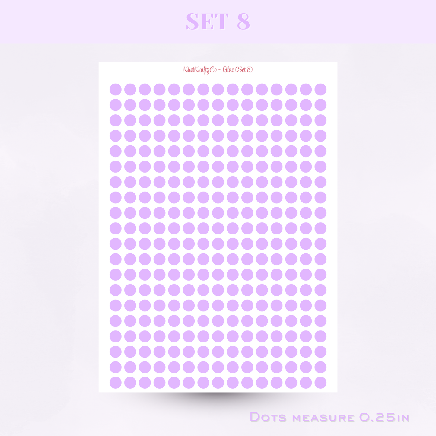 Pastel Functional Shapes - Lilac