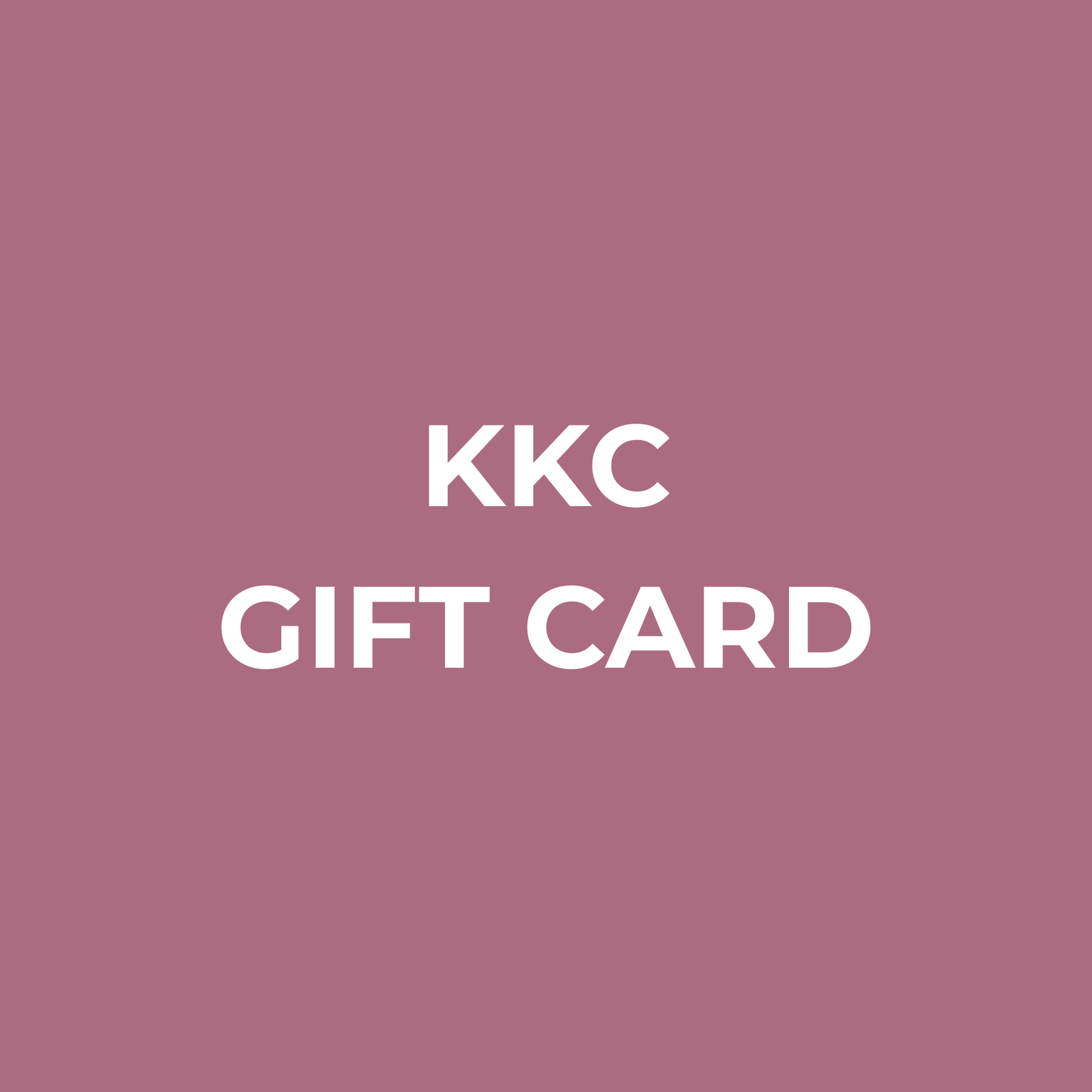 KiwiKraftzCo Gift Card