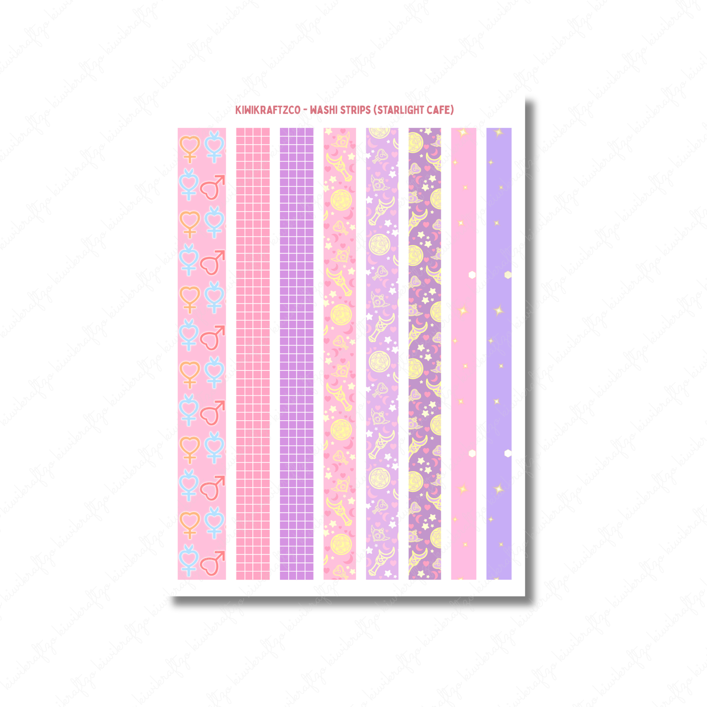 Starlight Cafe Washi Strips