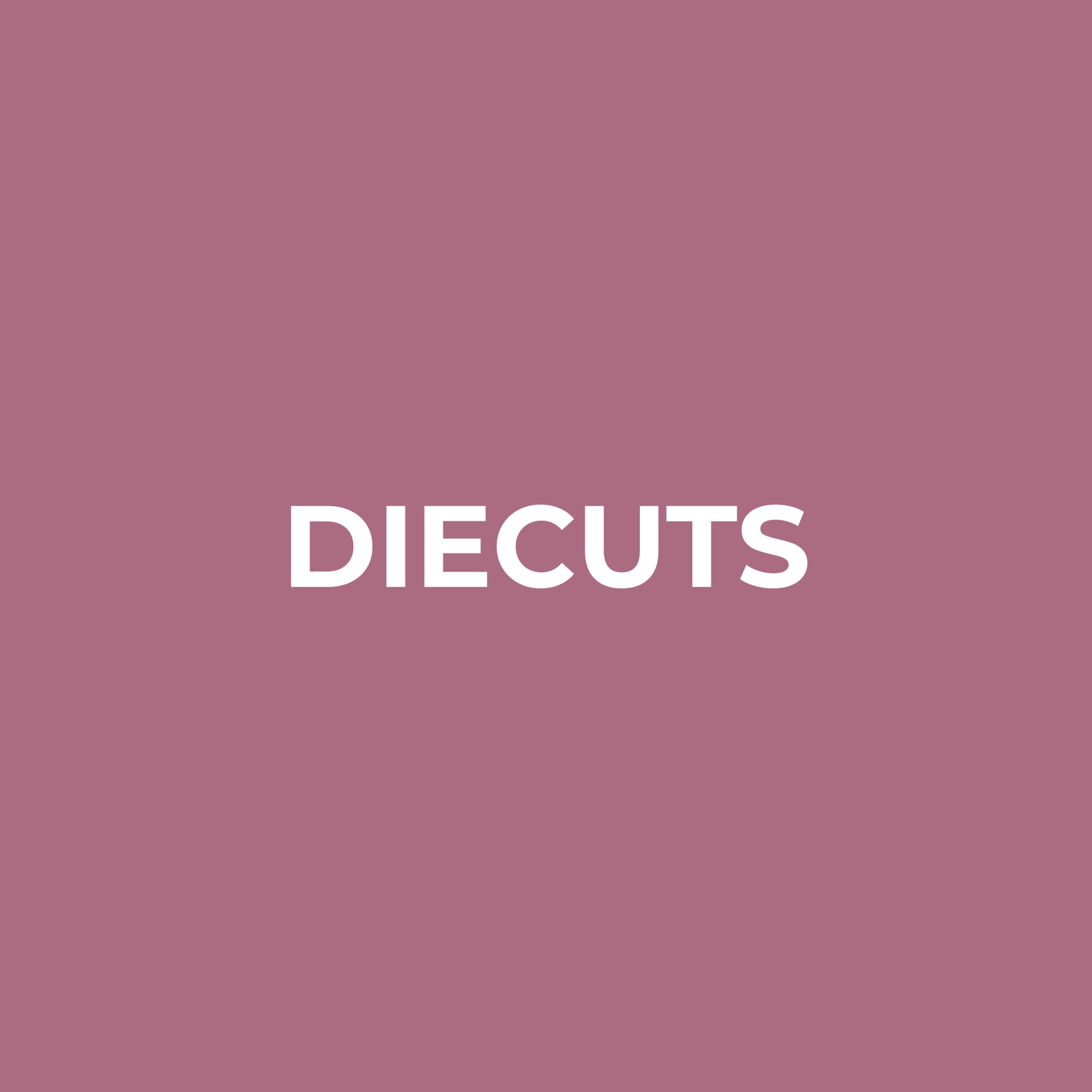 Diecuts