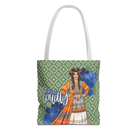 Hispanic Heritage Month - Exist Loudly Canvas-Style Tote Bag