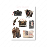 Secrets & Suspects PHYSICAL Sticker Kit - Standard Size