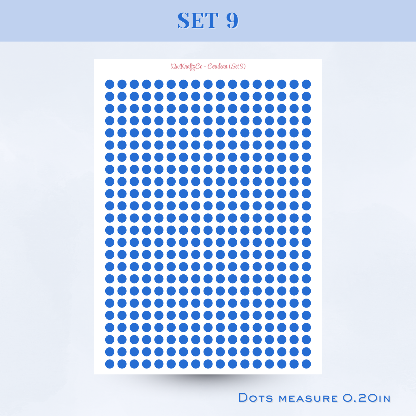 Classic Rainbow Functional Shapes - Cerulean