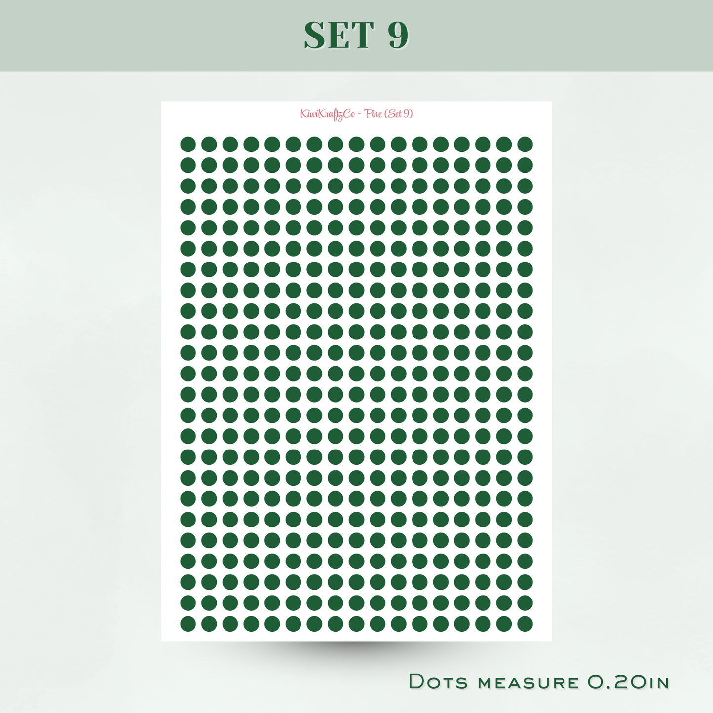 Jewel Tones Functional Shapes - Pine
