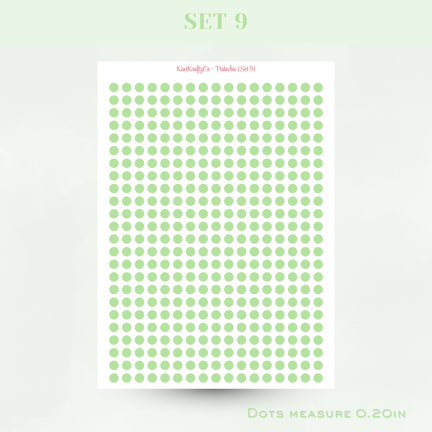 Pastel Functional Shapes - Pistachio