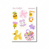 Beach Day Haunts PHYSICAL Sticker Kit - Petite Size