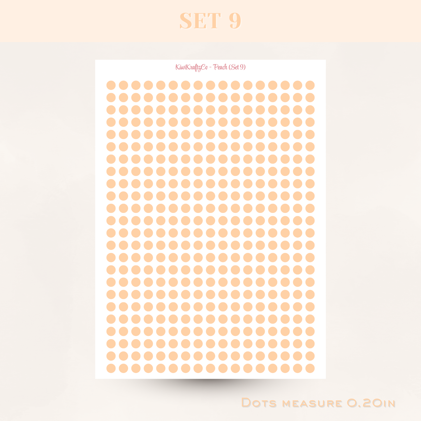 Pastel Functional Shapes - Peach