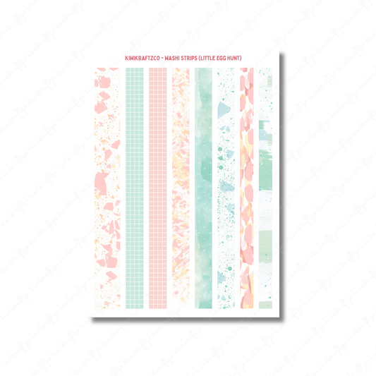 Little Egg Hunt Washi Strips