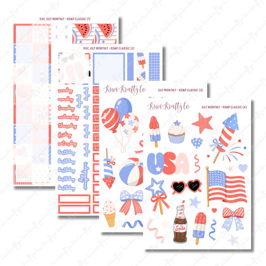 July Monthly Kit - KOAP Classic