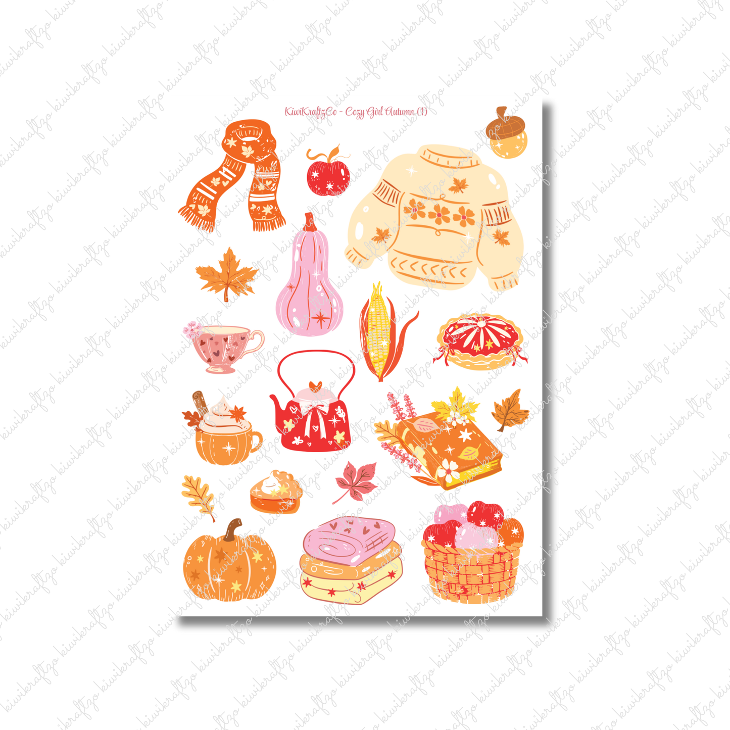 Cozy Girl Autumn DIGITAL Bundle