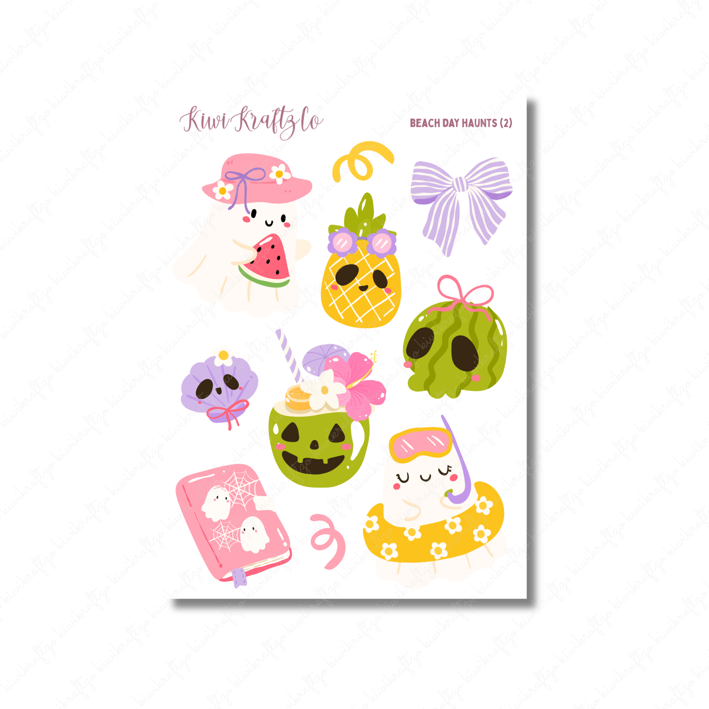 Beach Day Haunts DIGITAL Bundle
