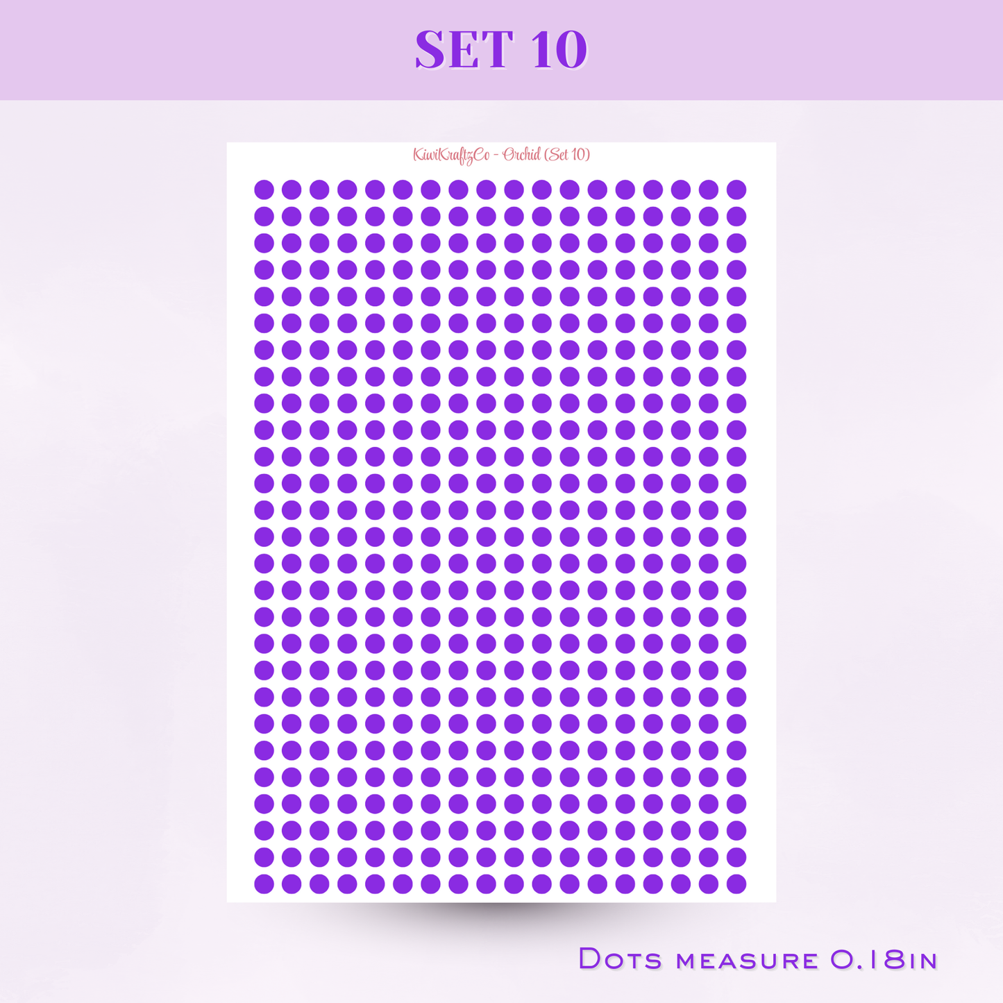 Classic Rainbow Functional Shapes - Orchid