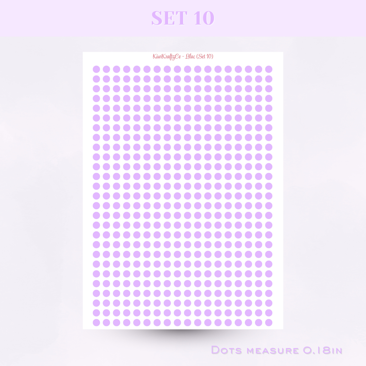 Pastel Functional Shapes - Lilac