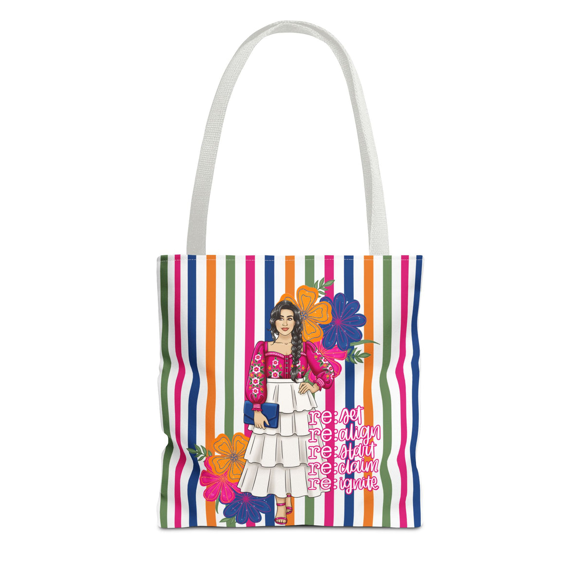 Hispanic Heritage Month - Motivational Canvas-Style Tote Bag