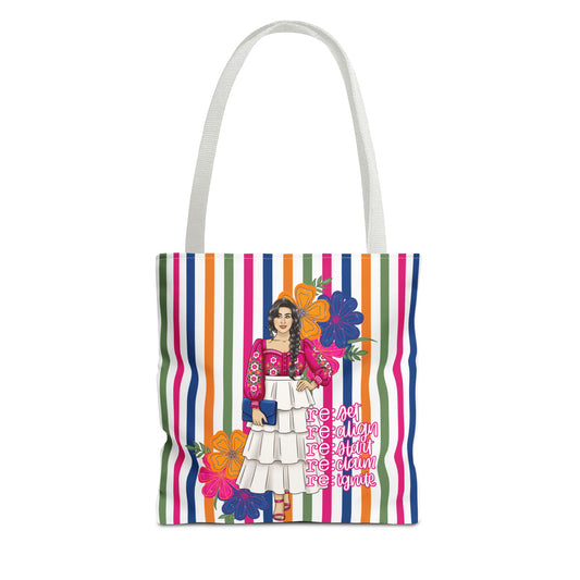 Hispanic Heritage Month - Motivational Canvas-Style Tote Bag