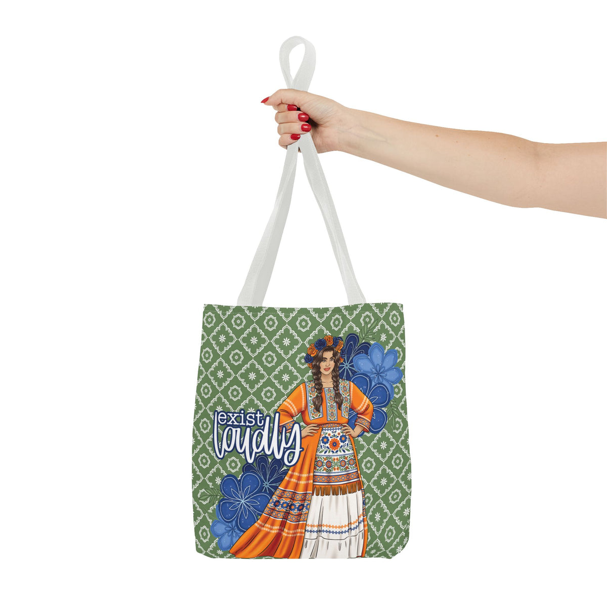 Hispanic Heritage Month - Exist Loudly Canvas-Style Tote Bag