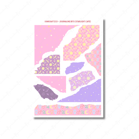 Starlight Cafe Journaling Bits