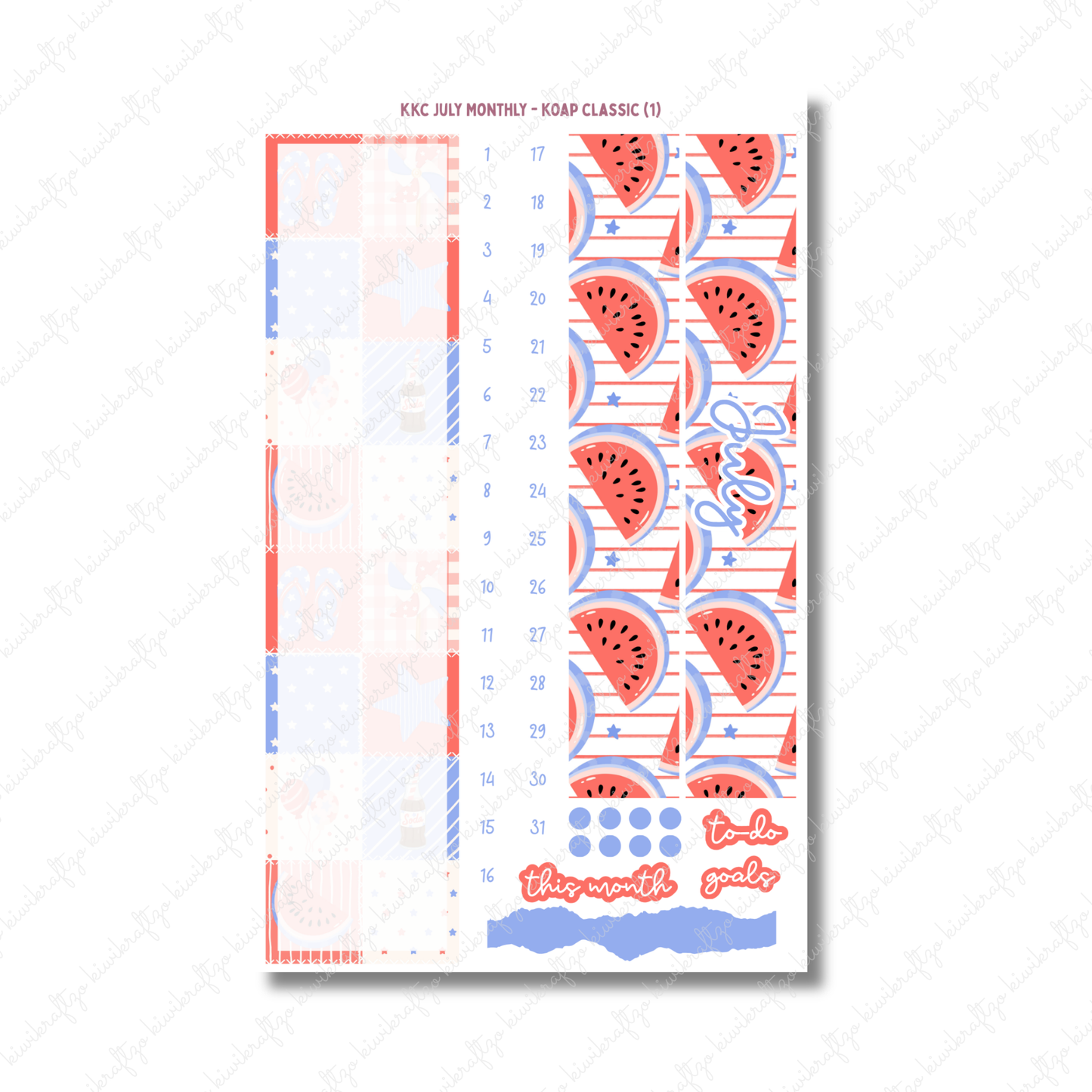 July Monthly Kit - KOAP Classic