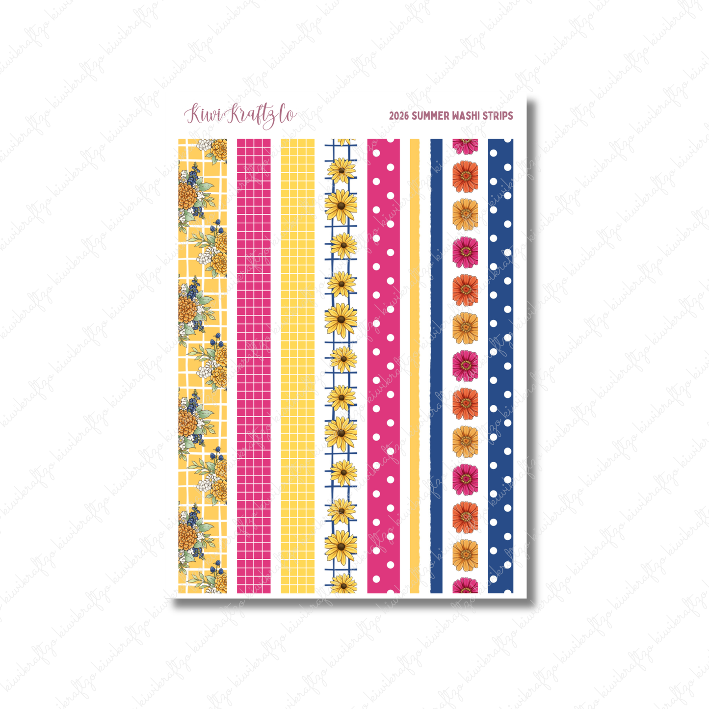 2026 Summer Bits & Washi