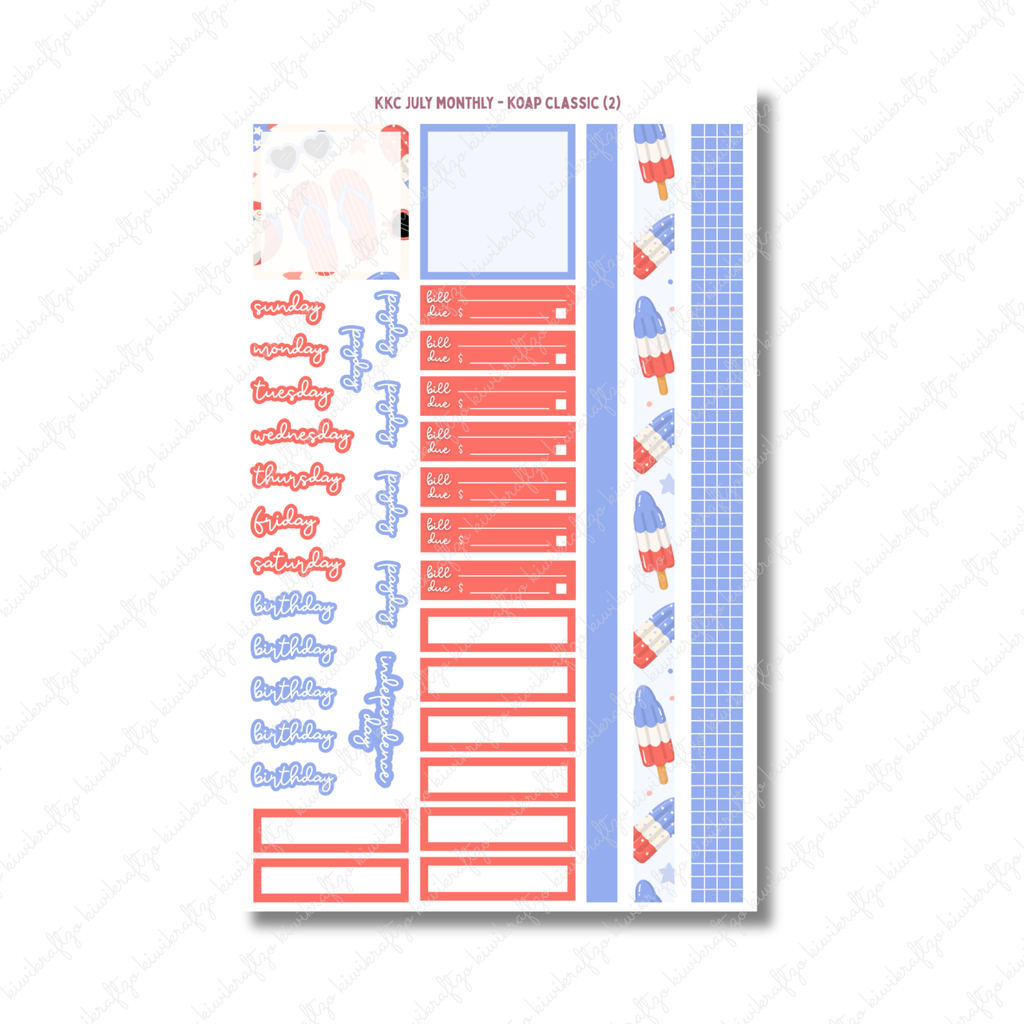 July Monthly Kit - KOAP Classic