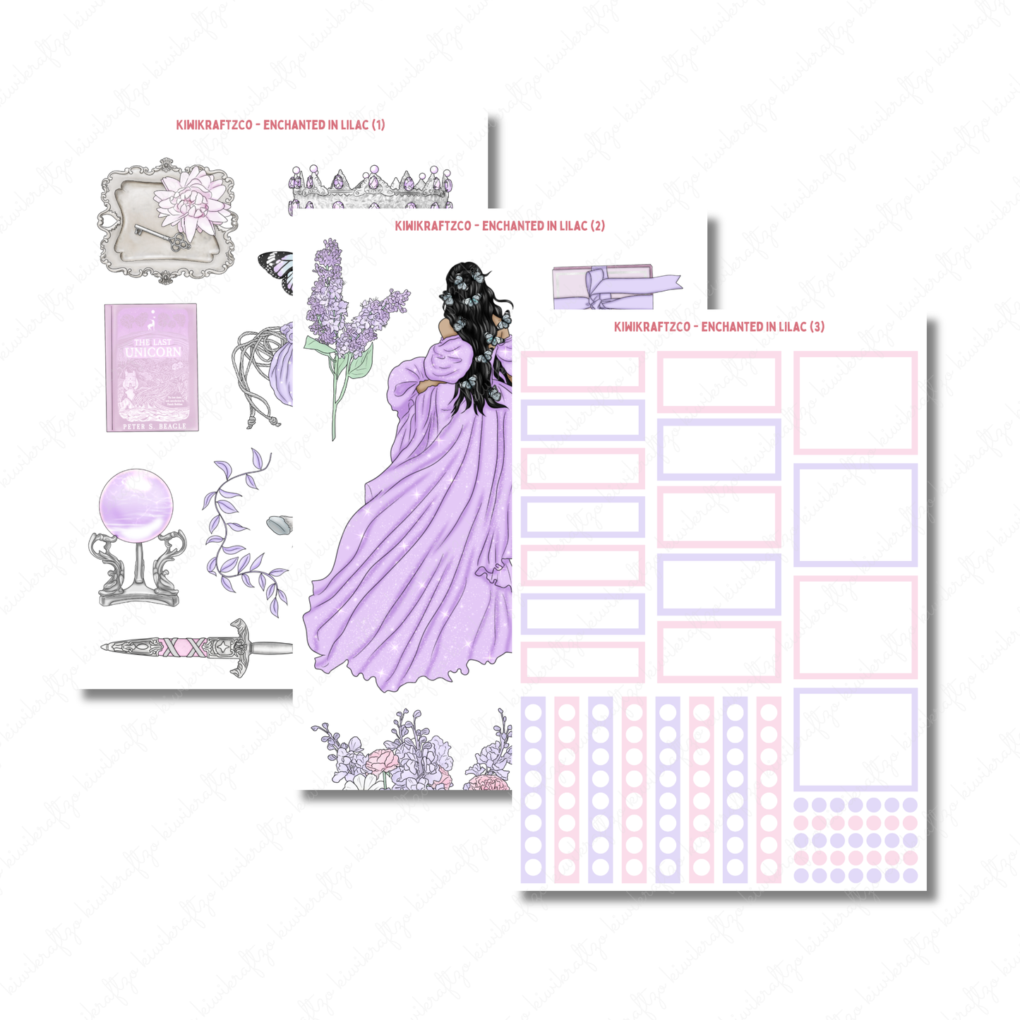 Enchanted in Lilac DIGITAL Bundle
