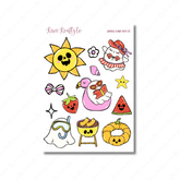 Ghoul's Day Out PHYSICAL Sticker Kit - Petite Size