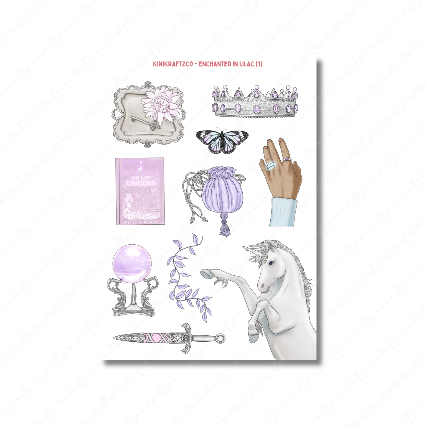 Enchanted in Lilac DIGITAL Bundle
