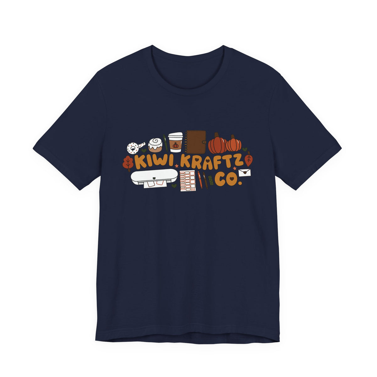 KiwiKraftzCo Fall Doodles Unisex Tee