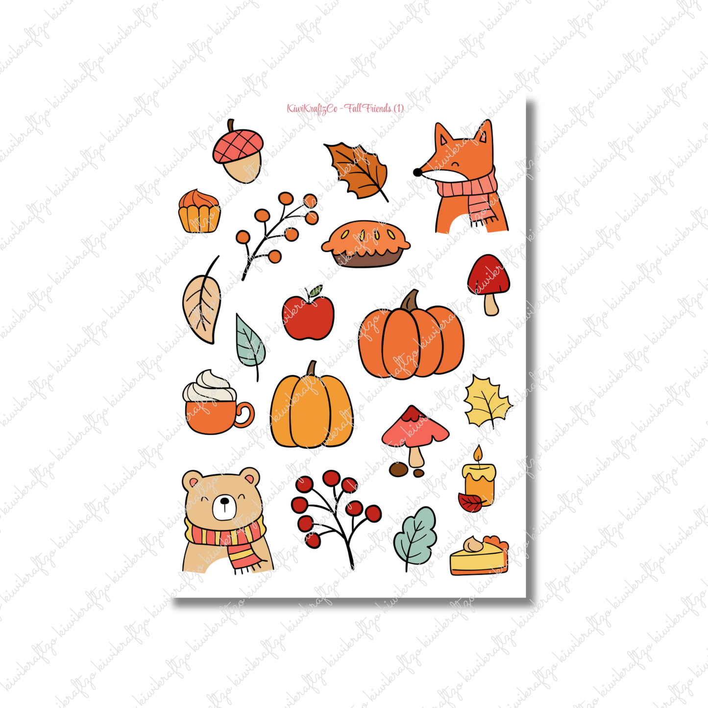 Fall Friends DIGITAL Bundle