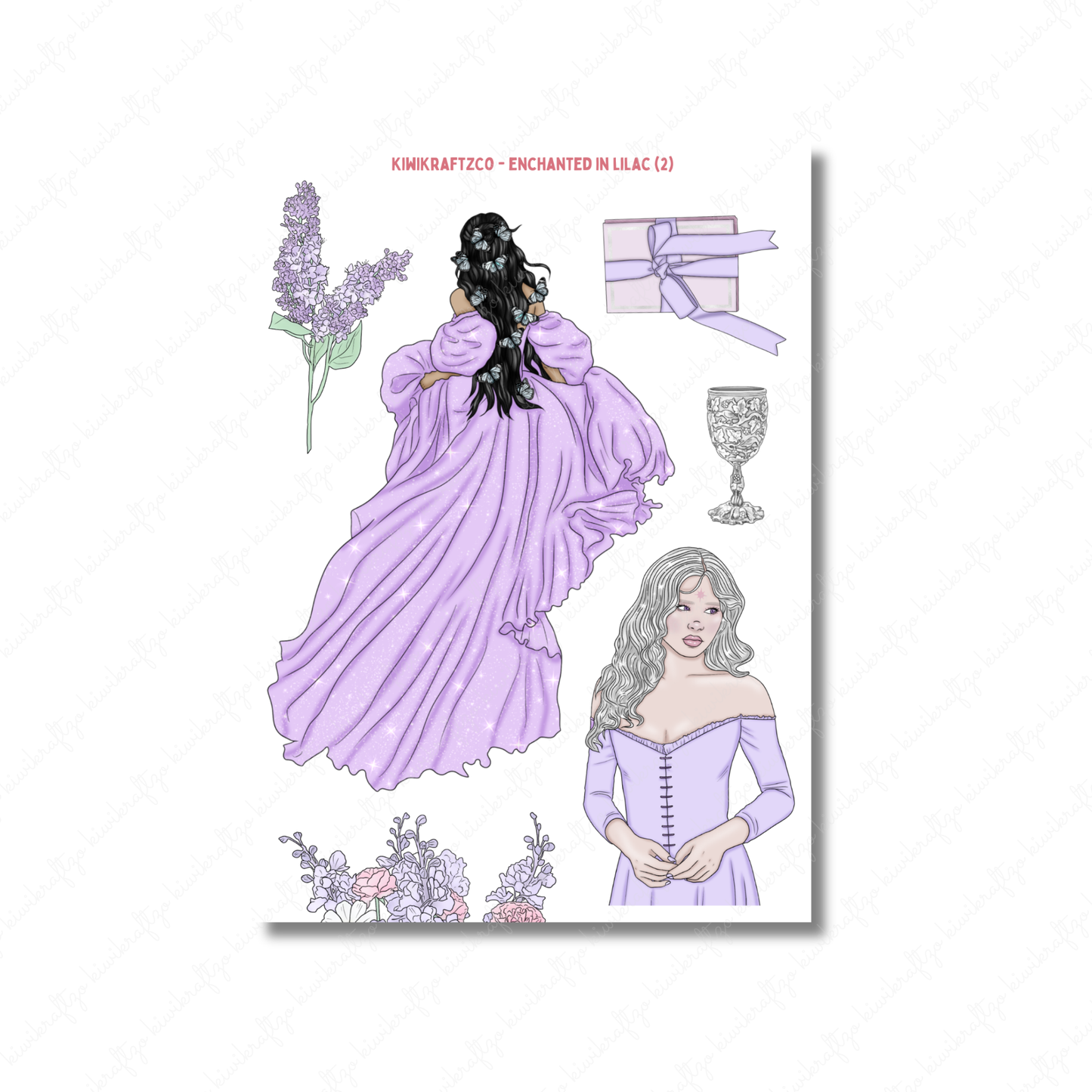 Enchanted in Lilac DIGITAL Bundle
