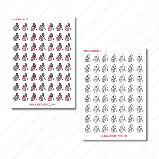 Nail Polish Icons 1