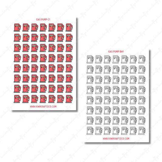 Gas Pump Icons
