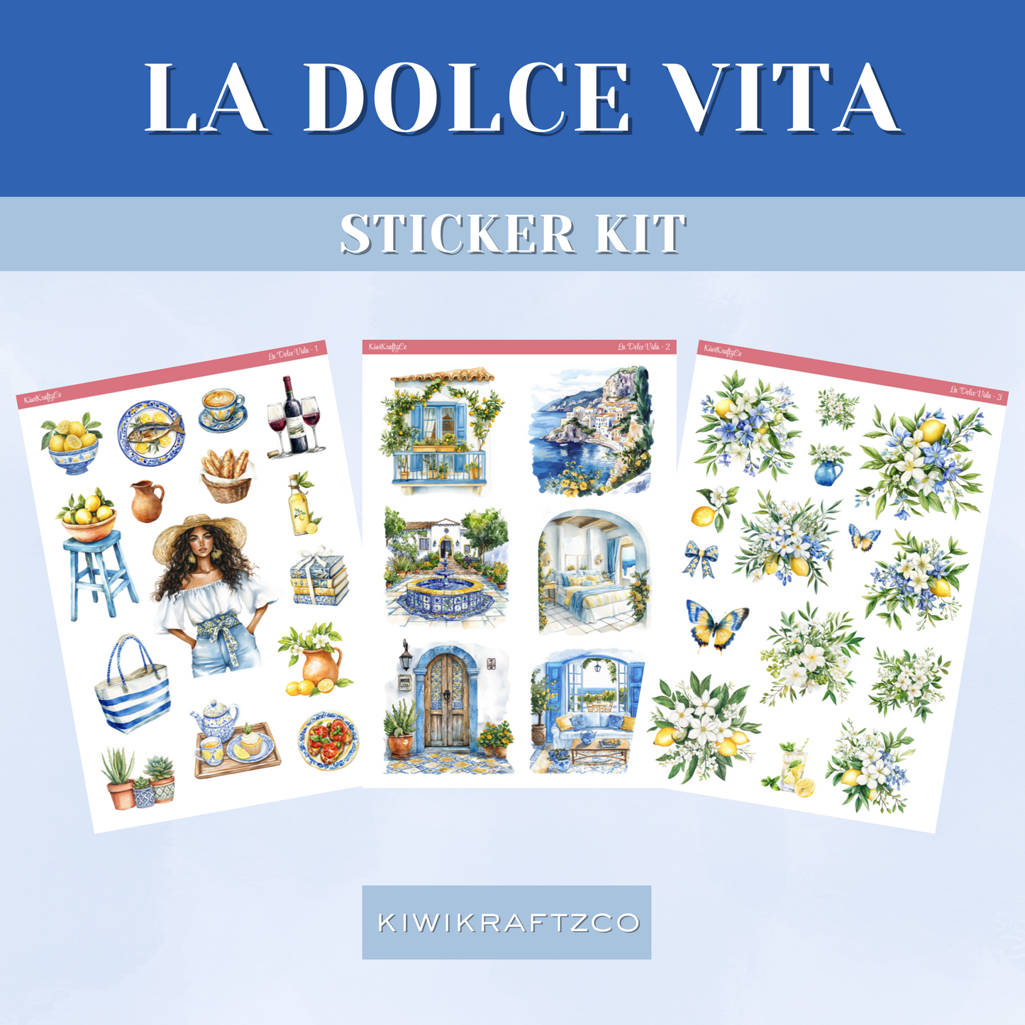 La Dolce Vida PHYSICAL Sticker Kit