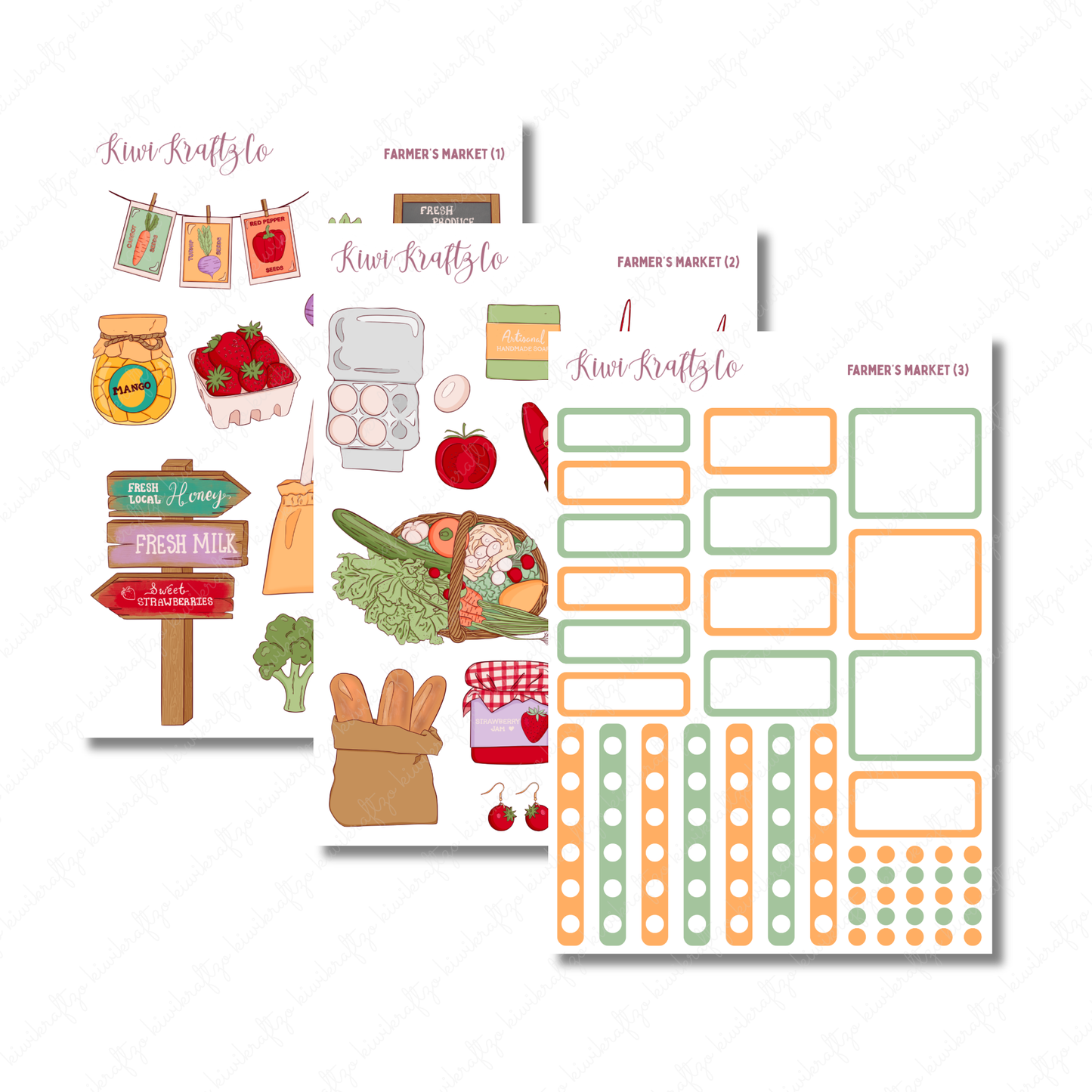 Farmer's Market DIGITAL Bundle