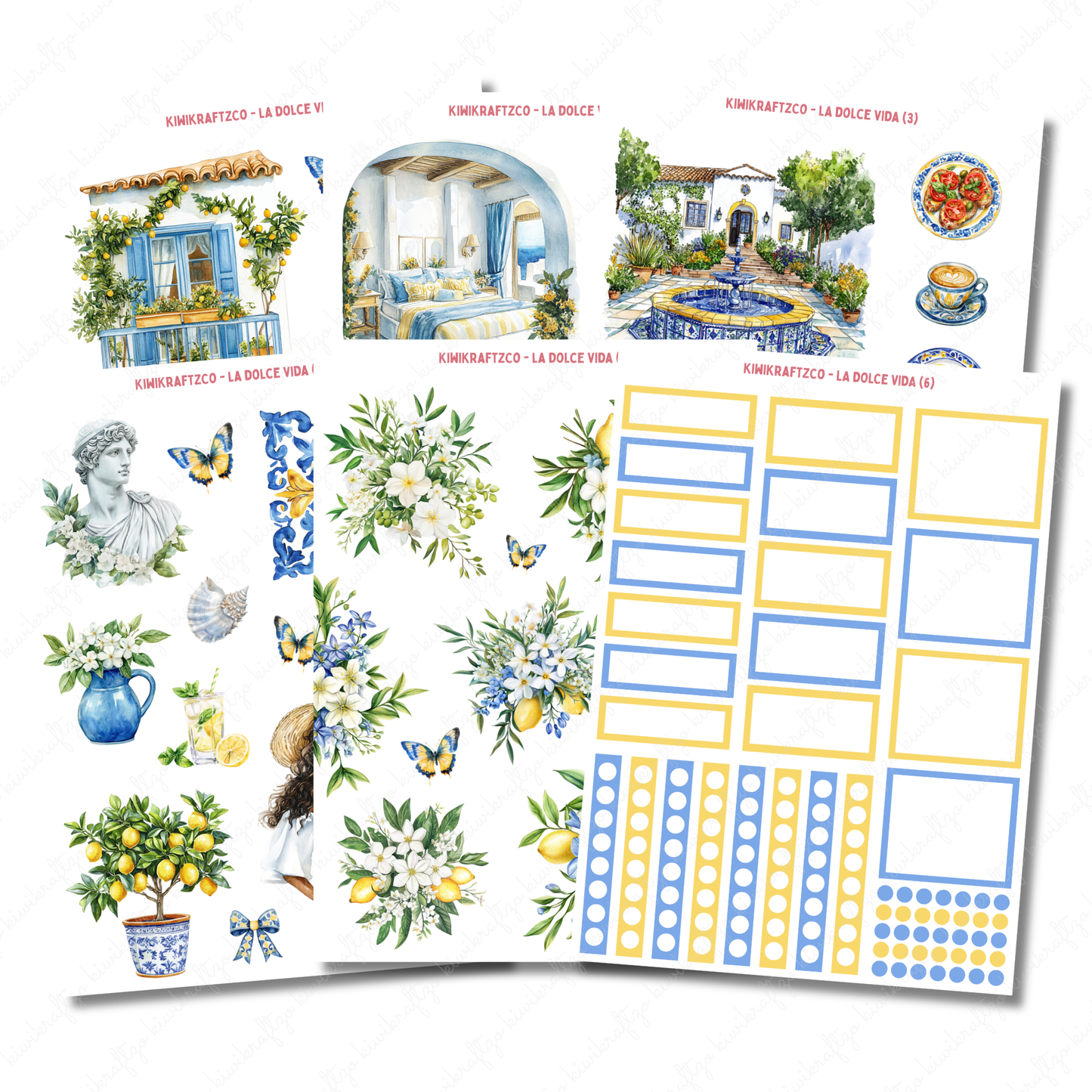 La Dolce Vida PHYSICAL Sticker Kit - Petite Size